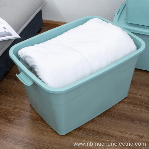 Home large plastic clothes toy storage container box